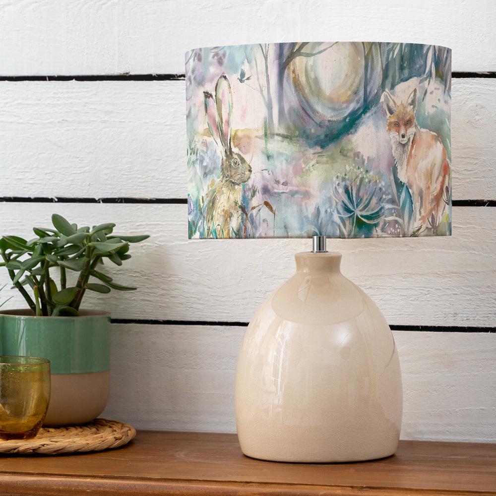 Table Lamps | Fox And Hare Eva & Leura Complete Table Lamp Cream/Linen Lighting Cream