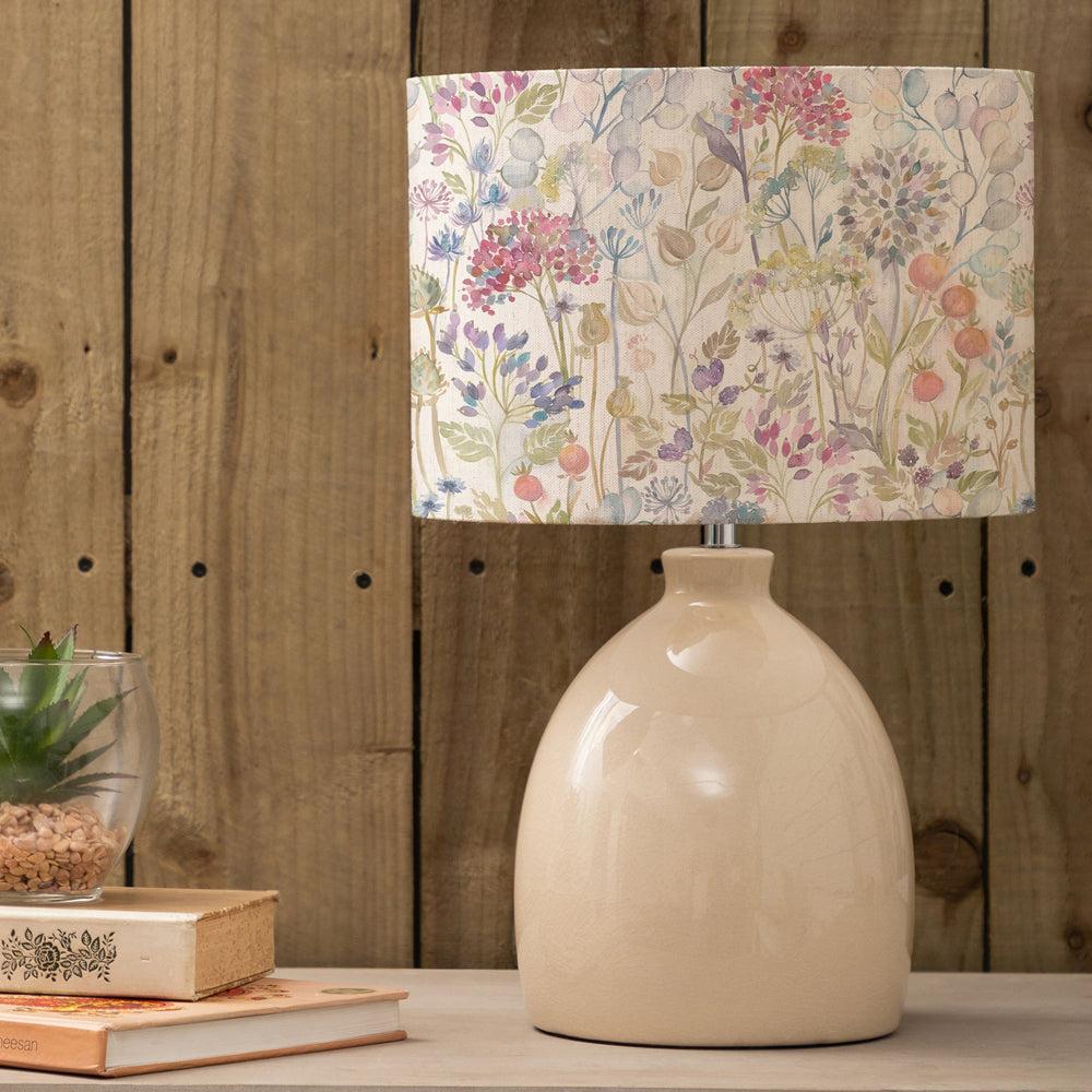 Table Lamps | Hedgerow Eva & Leura Complete Table Lamp Cream/Linen Lighting Cream