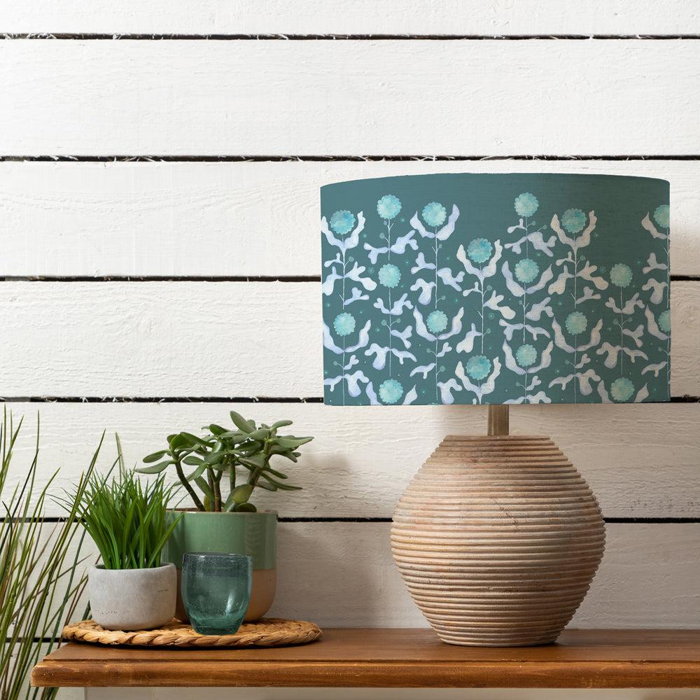 Table Lamps | Mariani Eva & Cerys Complete Table Lamp Teal Lighting Table Lamps