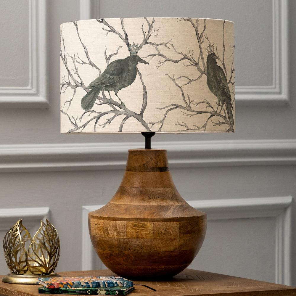 Table Lamps | Monarch Eva & Leven Complete Table Lamp Mango/Linen Lighting Linen