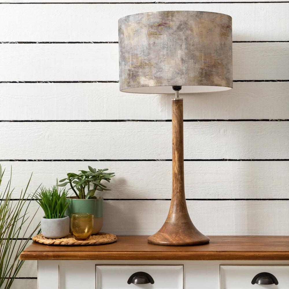 Table Lamps | Monet Eva & Kinross Complete Table Lamp Mango/Ironstone Lighting Ironstone