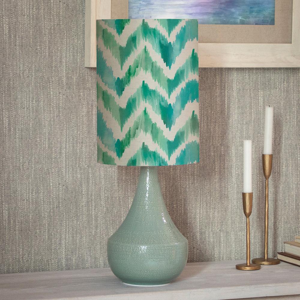 Table Lamps | Savannah Anna & Agri Complete Table Lamp Teal/Isla Lighting Isla