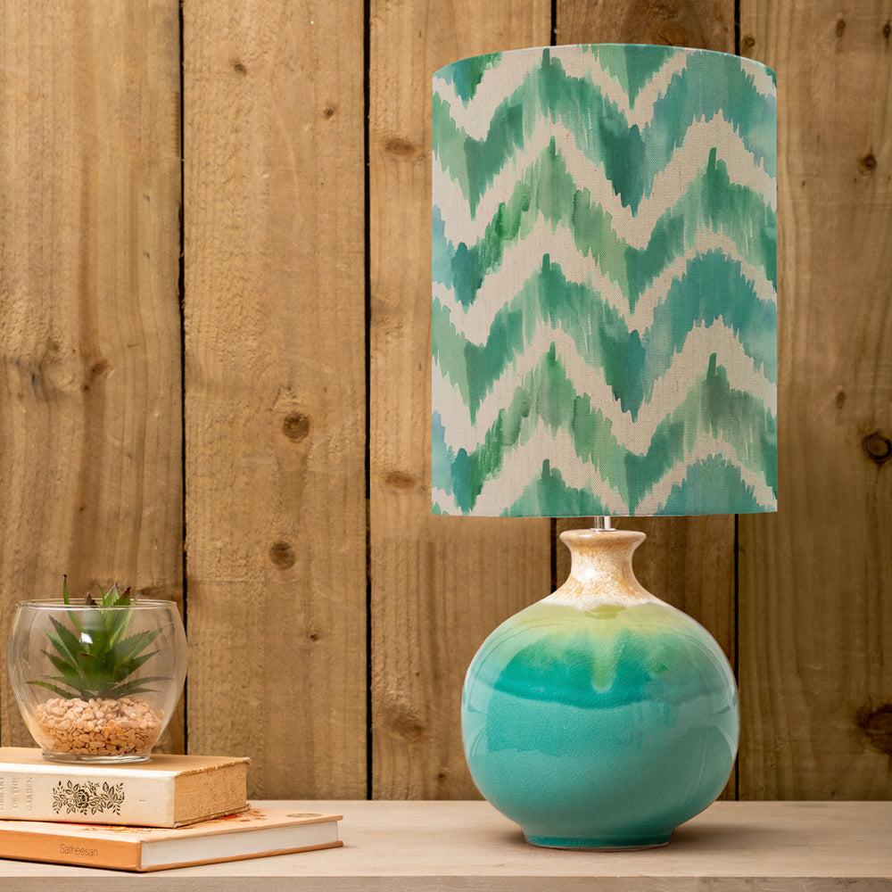 Table Lamps | Savannah Anna & Neso Complete Table Lamp Aqua/Isla Lighting Aqua