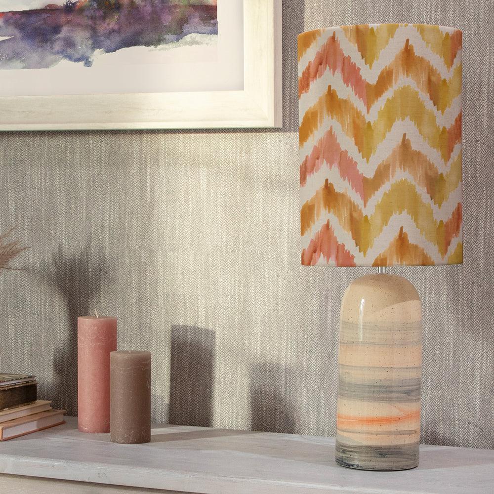 Table Lamps | Savannah Anna & Ocefina Complete Table Lamp Sandstone/Amber Lighting Amber