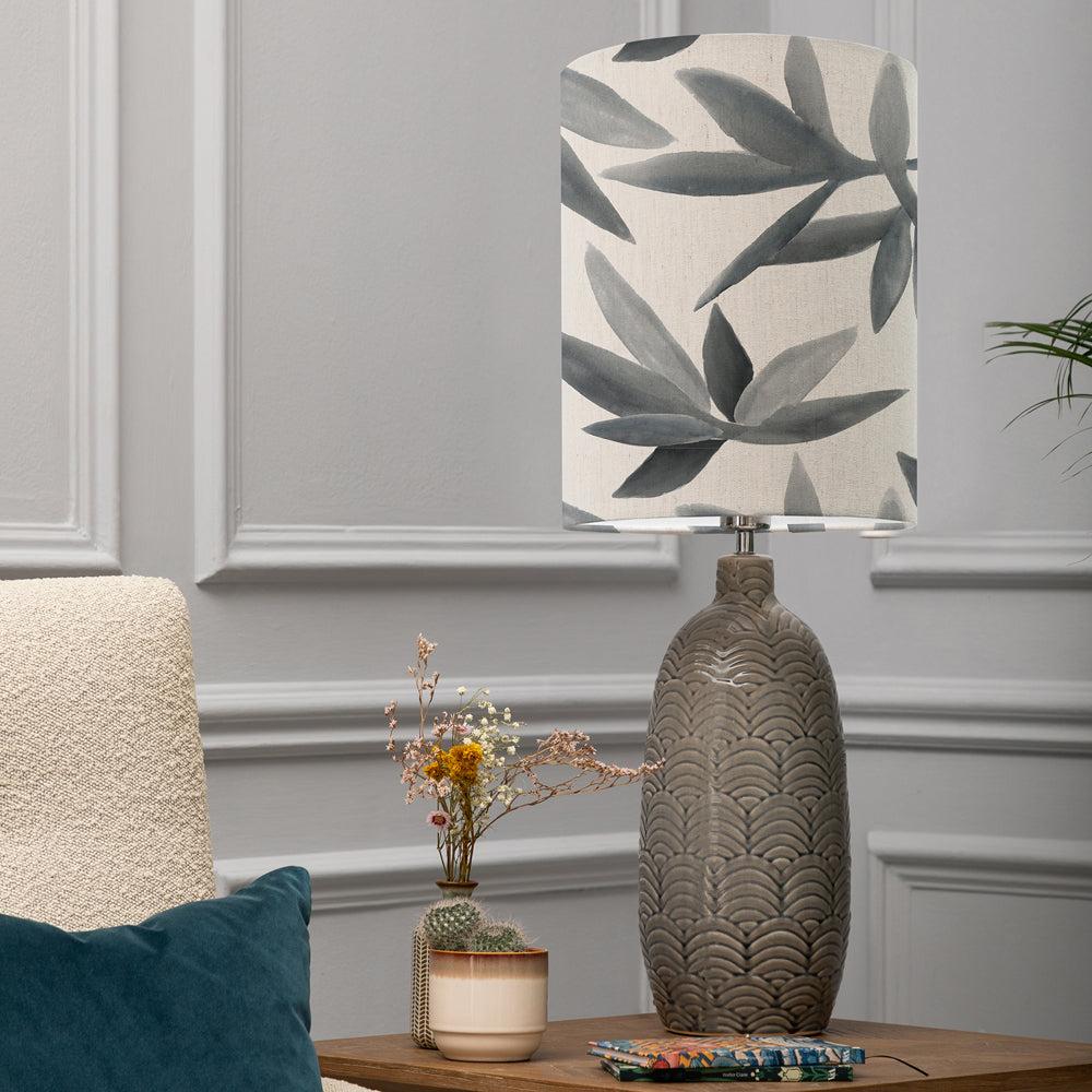 Table Lamps | Silverwood Anna & Jadis Complete Table Lamp Grey/Willow Lighting Grey