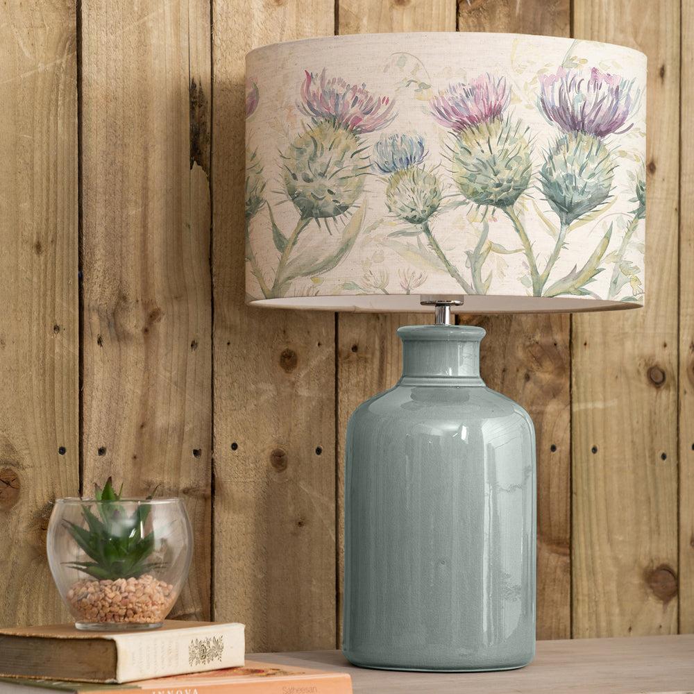 Table Lamps | Thistle Glen Eva & Elspeth Complete Table Lamp Duck/Linen Lighting Duck