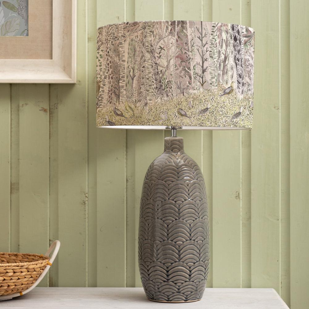 Table Lamps | Whimsical Tale Eva & Jadis Complete Table Lamp Grey/Willow Lighting Grey