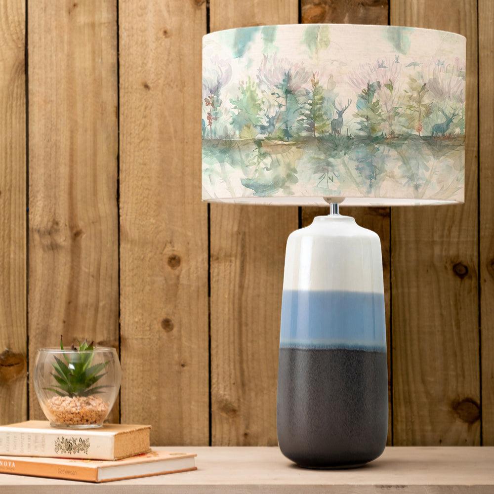 Table Lamps | Wilderness Eva & Nama Complete Table Lamp Sky/Topaz Lighting Sky