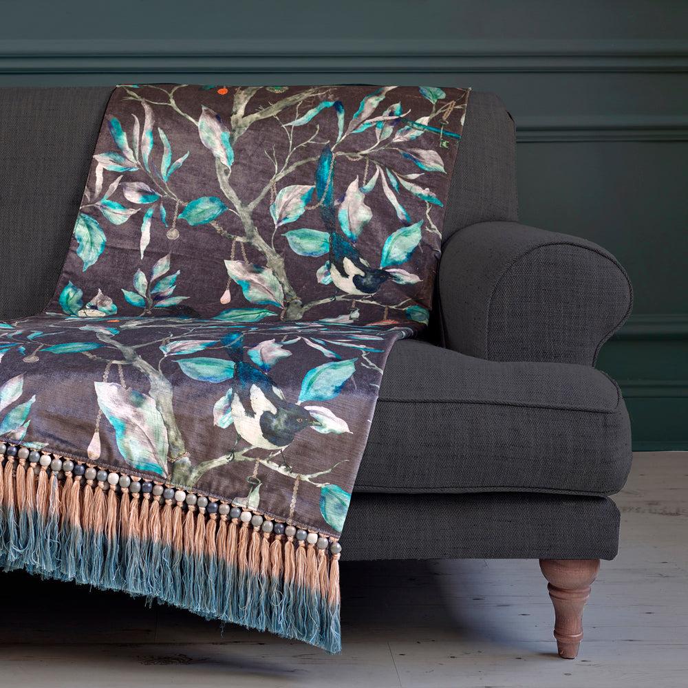 Throws | Collector Printed Throw Onyx Home Decor Onyx