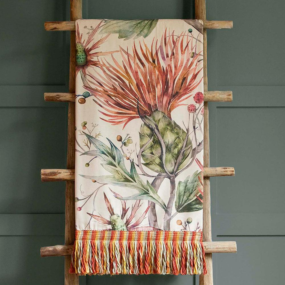 Throws | Elysium Printed Throw Russet Home Decor Russet