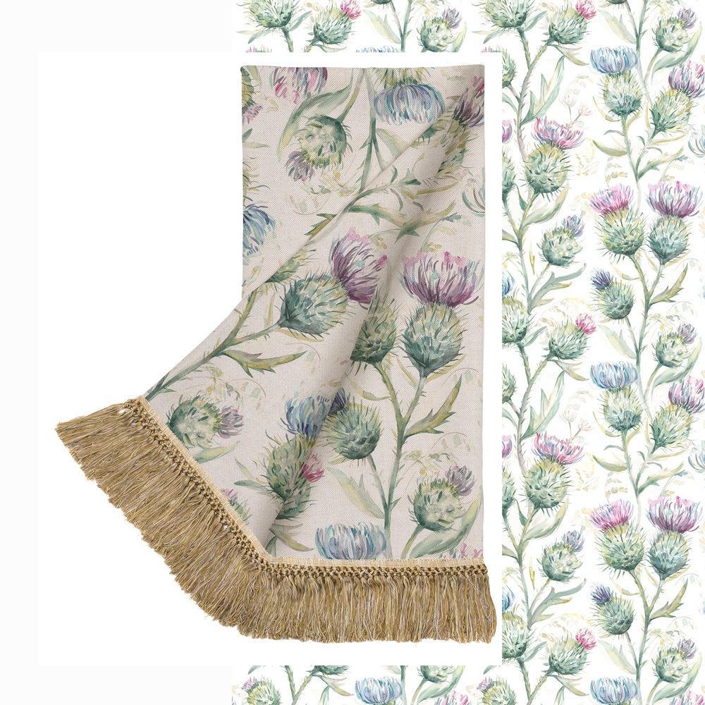 Throws | Thistle Glen Printed Throw Lilac Home Decor Lilac