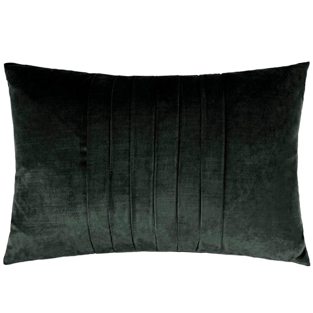 Velvet Cushions | Chiaso Velvet Wool Cushion Charcoal Cushions Charcoal