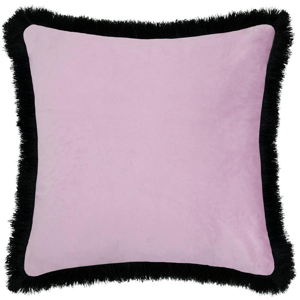 Velvet Cushions | Loreto Velvet Feather Cushion Mauve Bed Cushions Bed Cushions