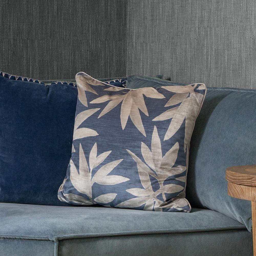 Velvet Cushions | Silverwood Velvet Feather Cushion Ocean Bed Cushions Bed Cushions