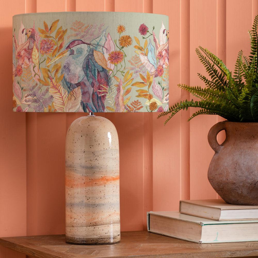 Table Lamps | Ennerdale Forest Eva & Ocefina Complete Table Lamp Sandstone/Harvest Lighting Harvest