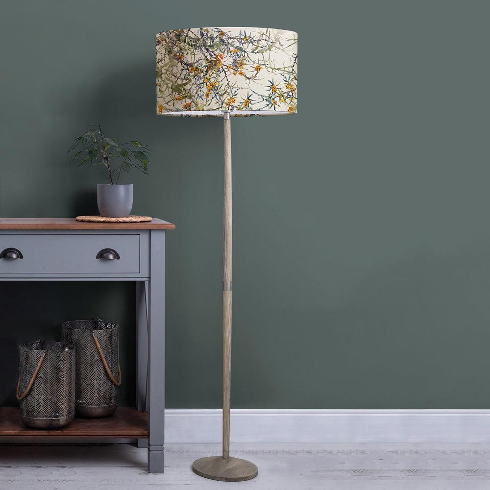 Floor Lamps | Hawthorn Eva & Solensis Complete Floor Lamp Grey/Olive Floor Lamps Floor Lamps