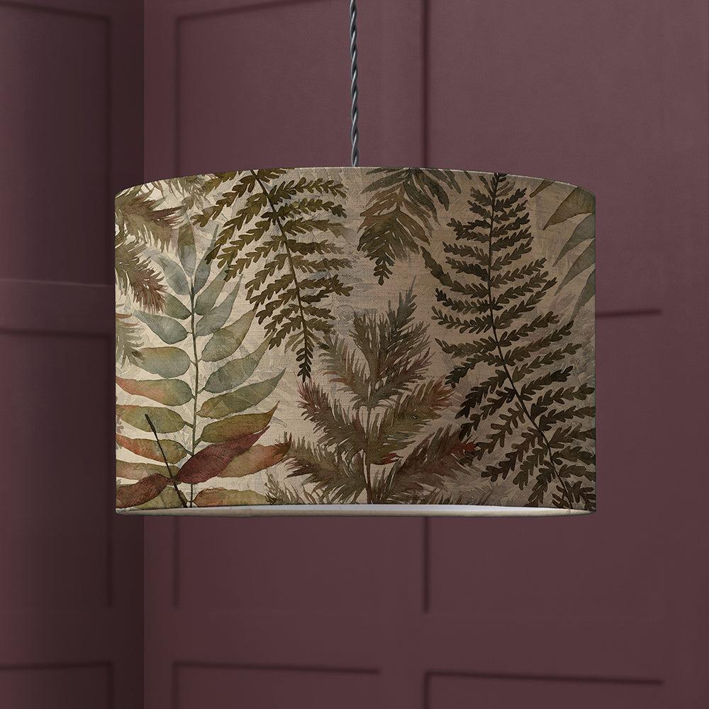 Ceiling Lights | Elowen Eva Printed Lamp Shade Mulberry Ceiling Lights Ceiling Lights