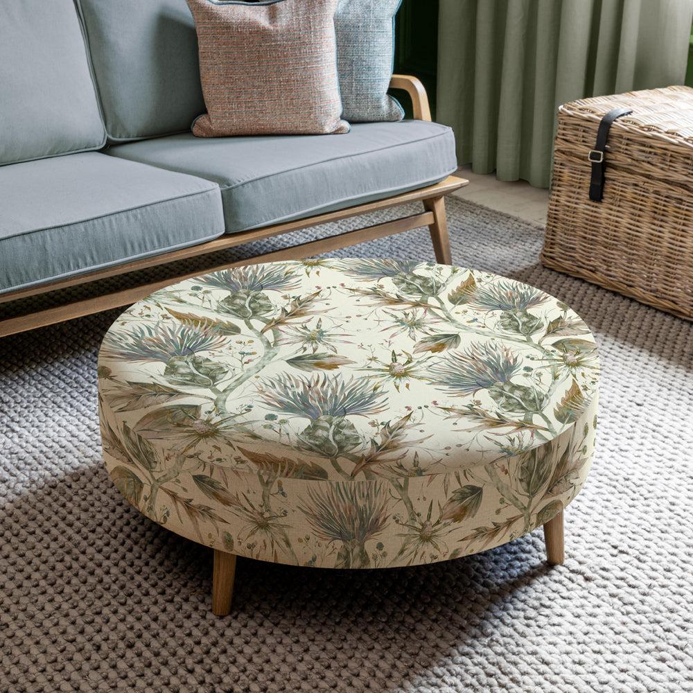 Footstools | Varys Petra Large Footstool Auburn Footstools Footstools