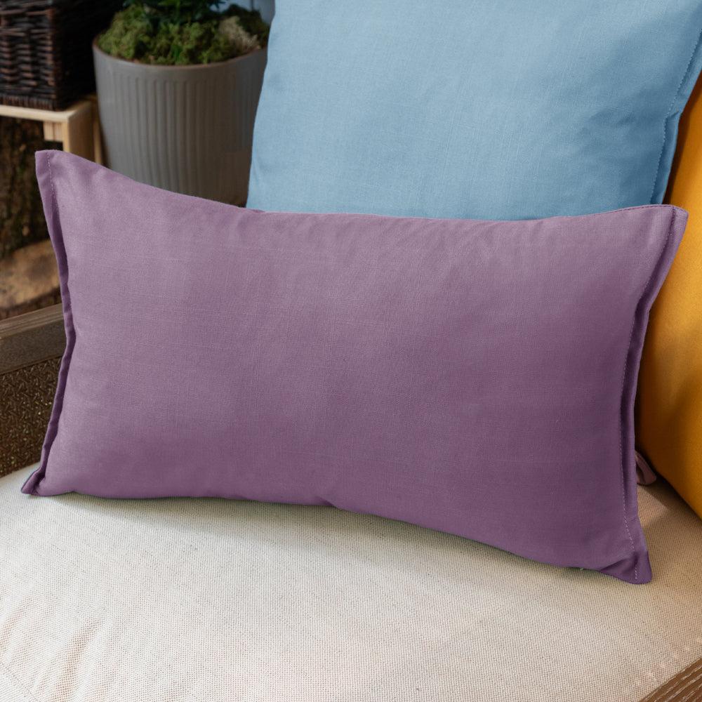 Outdoor Cushions | Alfresco Outdoor Oxford Cushion Heather Bed Cushions Bed Cushions