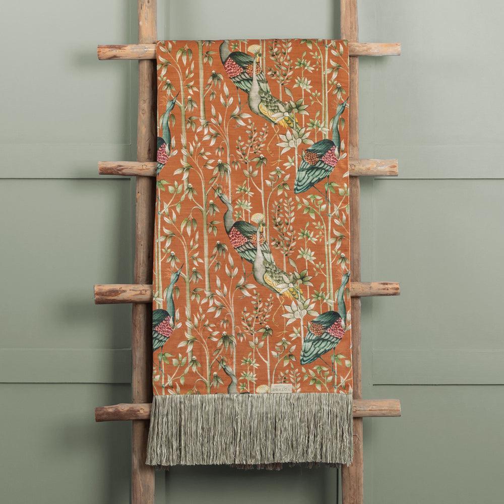 Throws | Bennu Printed Throw Rust Home Decor Rust